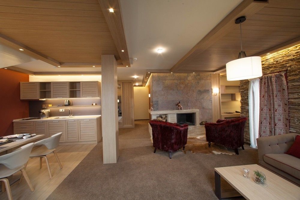 Amira Boutique Hotel Bansko Extérieur photo A 3D rendering of a living room
